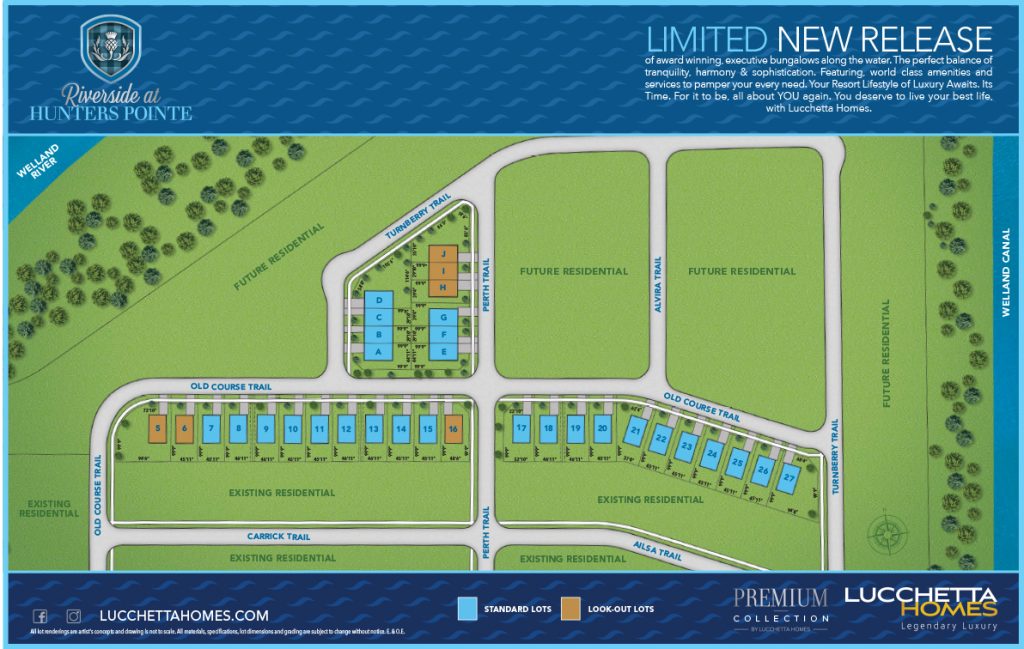 Hunters Pointe Site Plan
