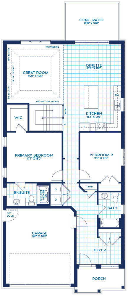 Algoma Model Floor Plan