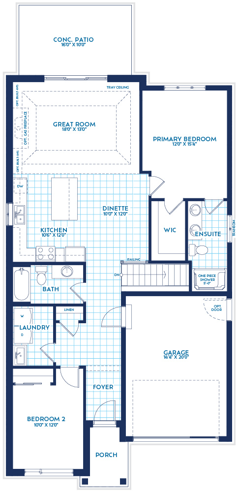 Alpena Model Floor Plan