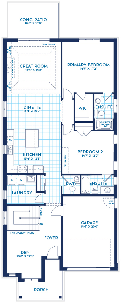 Canadiana Model Floor Plan