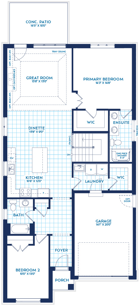 Niagara Model Floor Plan