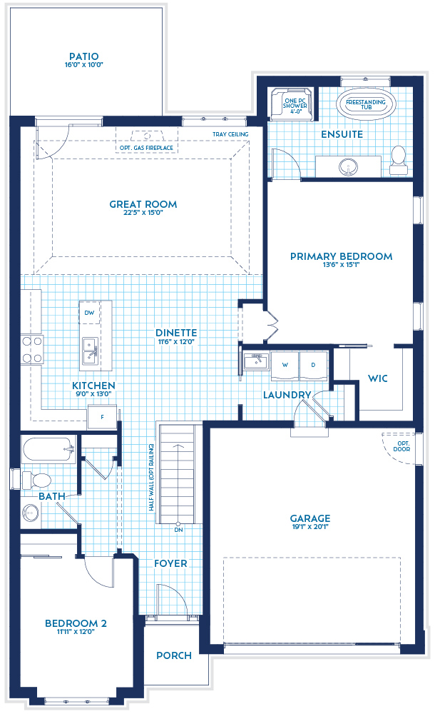 Ontario Model Floor Plan