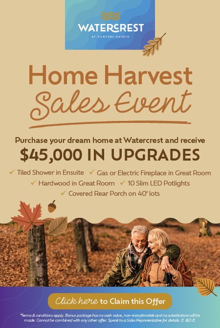 Watercrest Home Harvest Sales Event