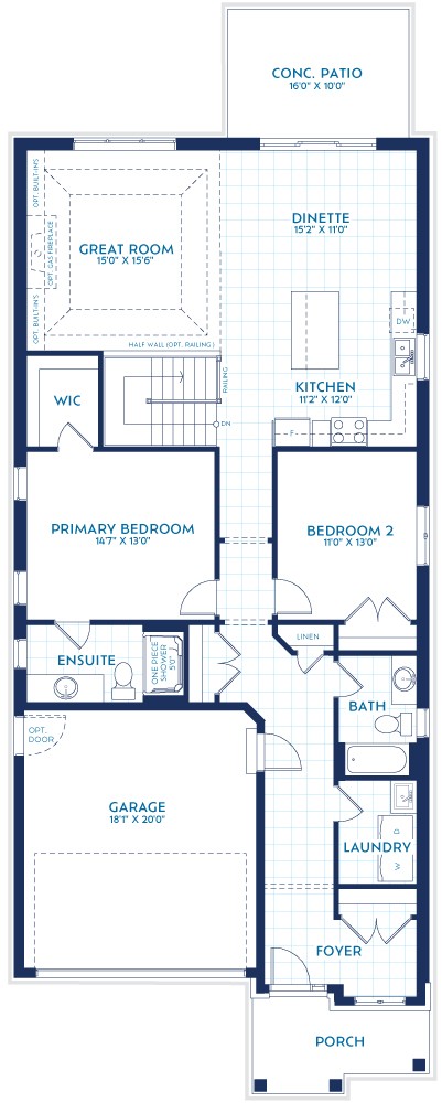 Algoma II Model Floor Plan